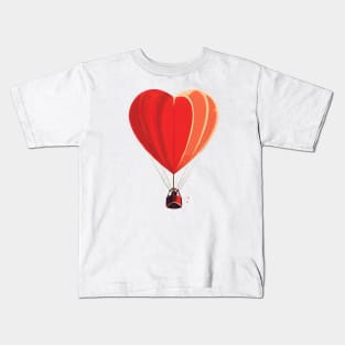 Discover True Romance: Art, Creativity and Connections for Valentine's Day and Lovers' Day Kids T-Shirt